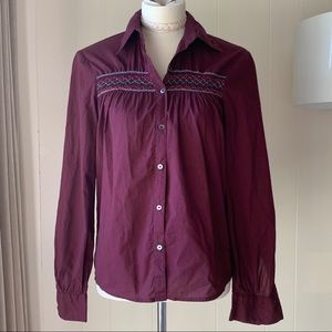 Marc Jacobs Women’s SZ S Button Down Collar Shirt